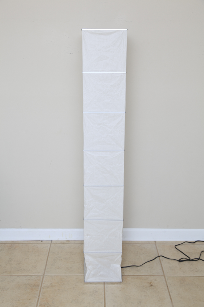 Rectangular Paper Floor Lamp