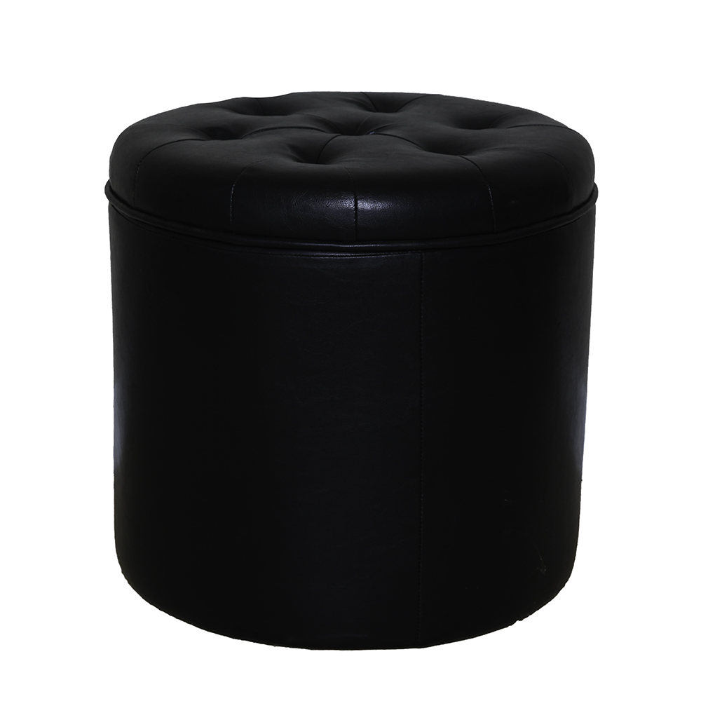 Round Tufted Ottoman