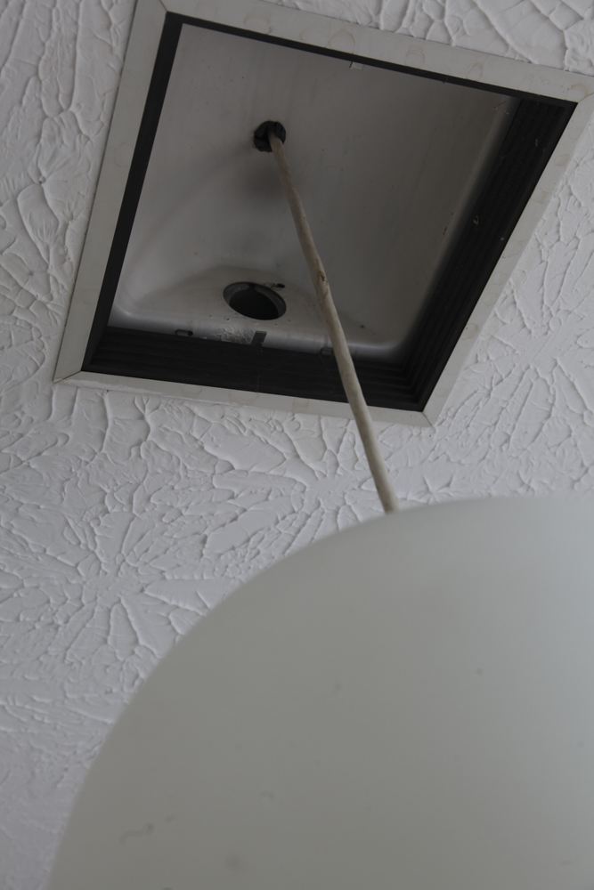 White Globe Pendant Light