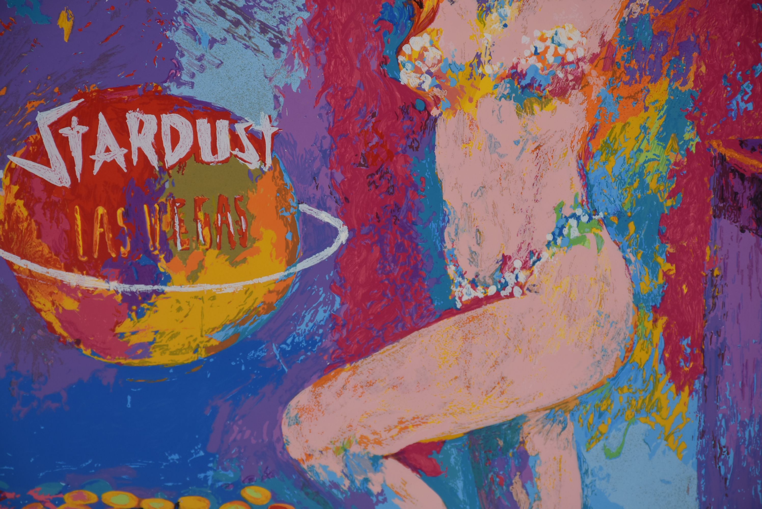 LeRoy Neiman Serigraph Titled "Stardust Reflections"