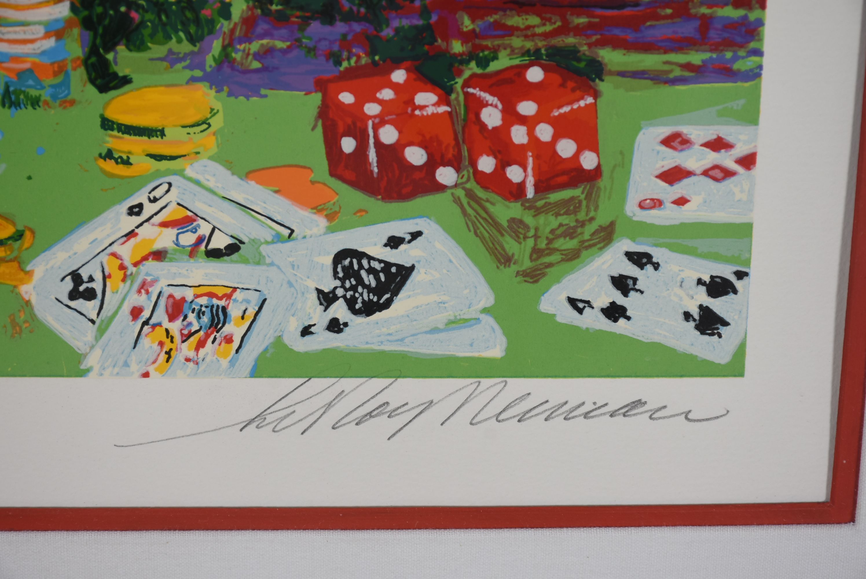 LeRoy Neiman Serigraph Titled "Stardust Reflections"