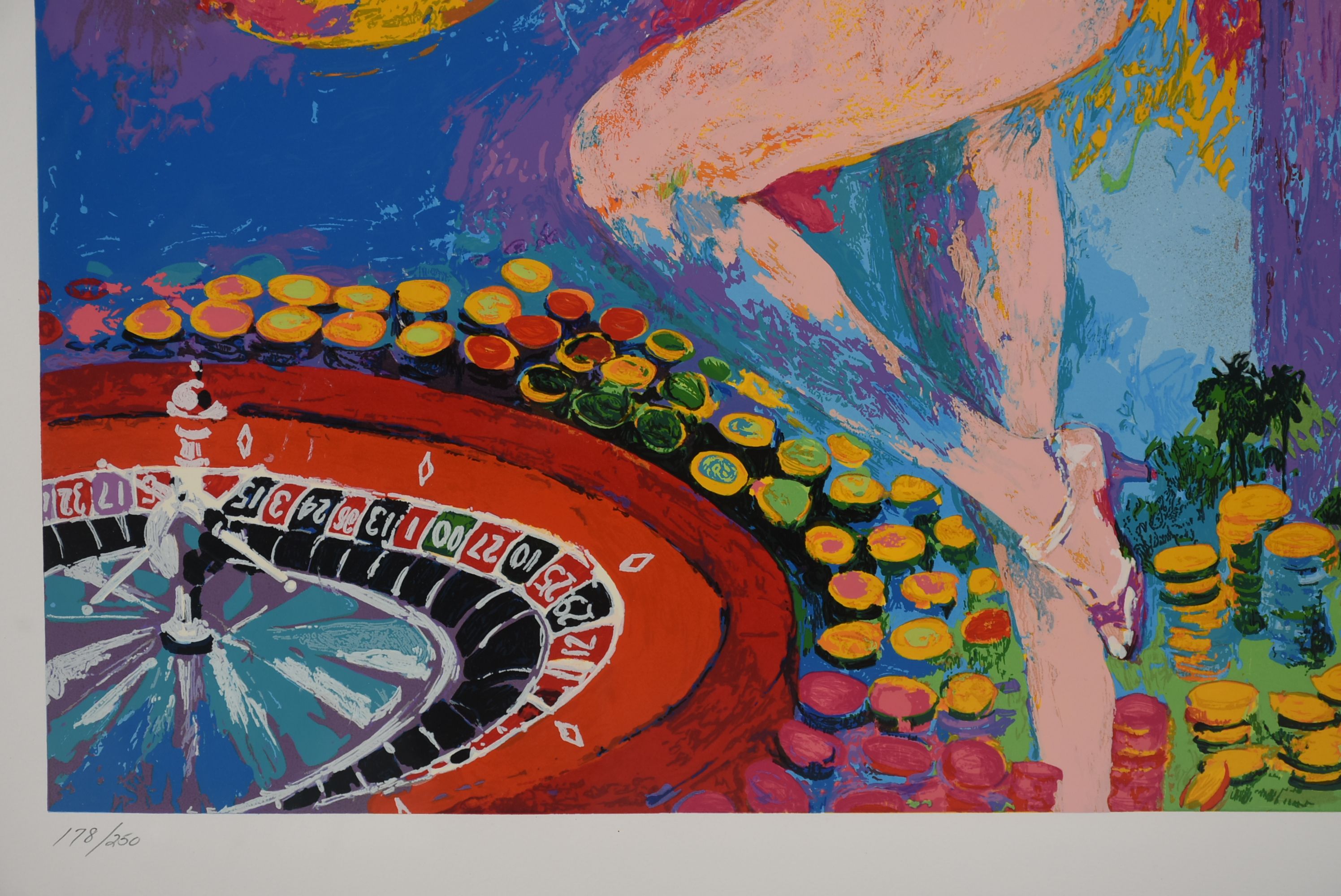 LeRoy Neiman Serigraph Titled "Stardust Reflections"