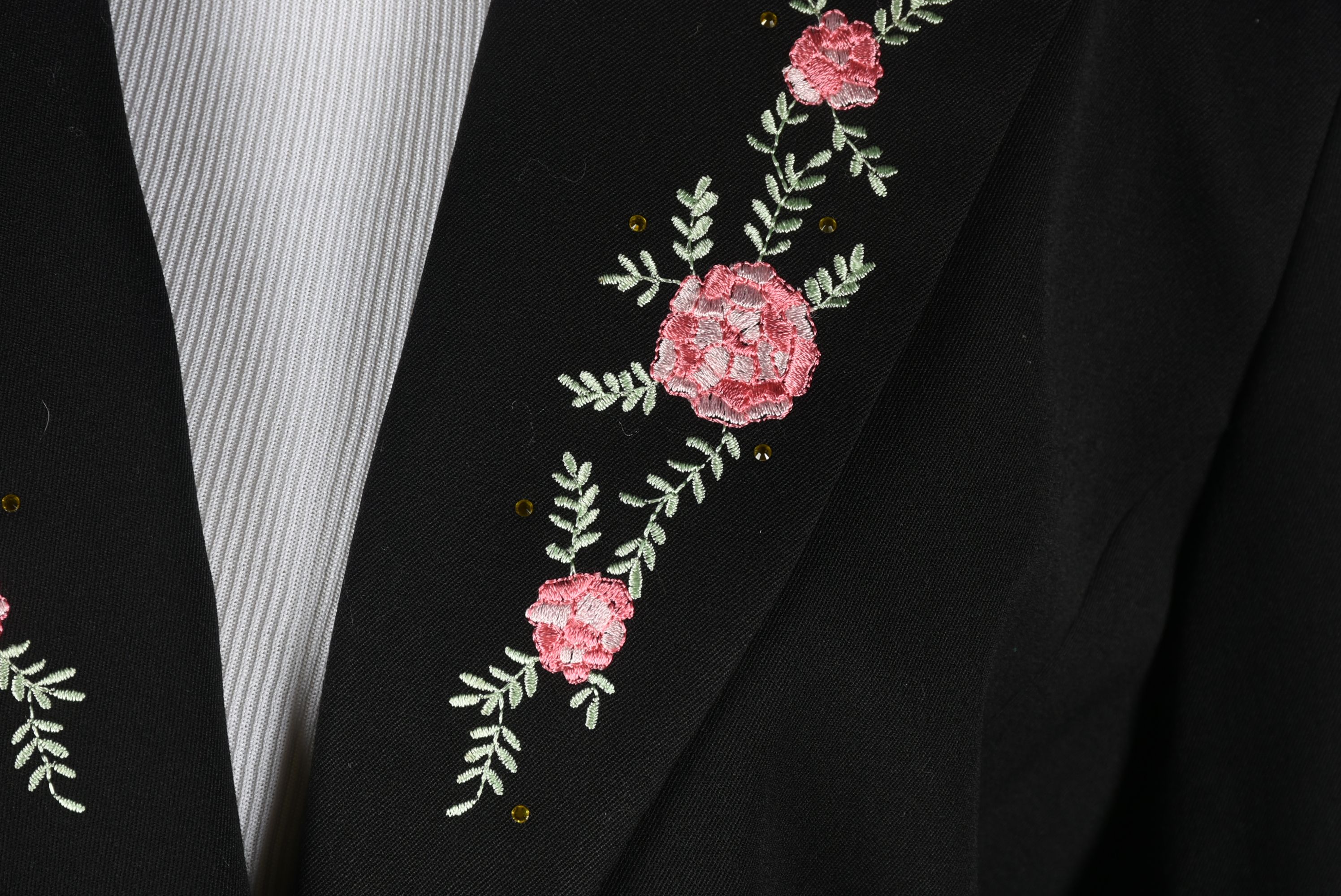 Sage West of Forth Worth, Texas Black Embroidered Jacket