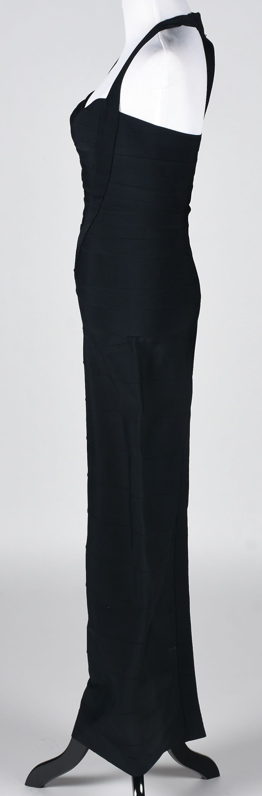 Hervé Leger Couture Black Bandage Evening Gown, Circa 1990s