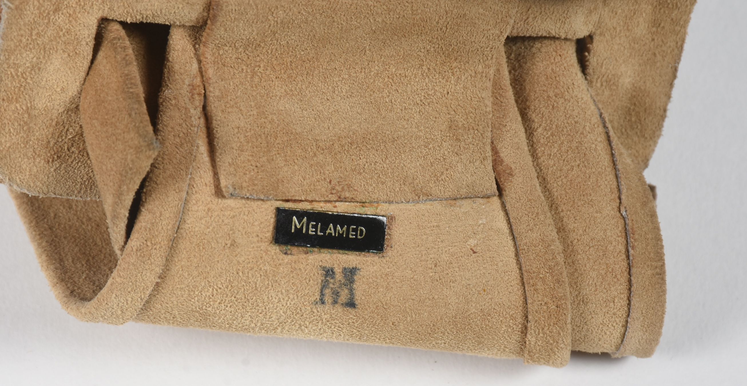 Buckskin Suede Wide Belt