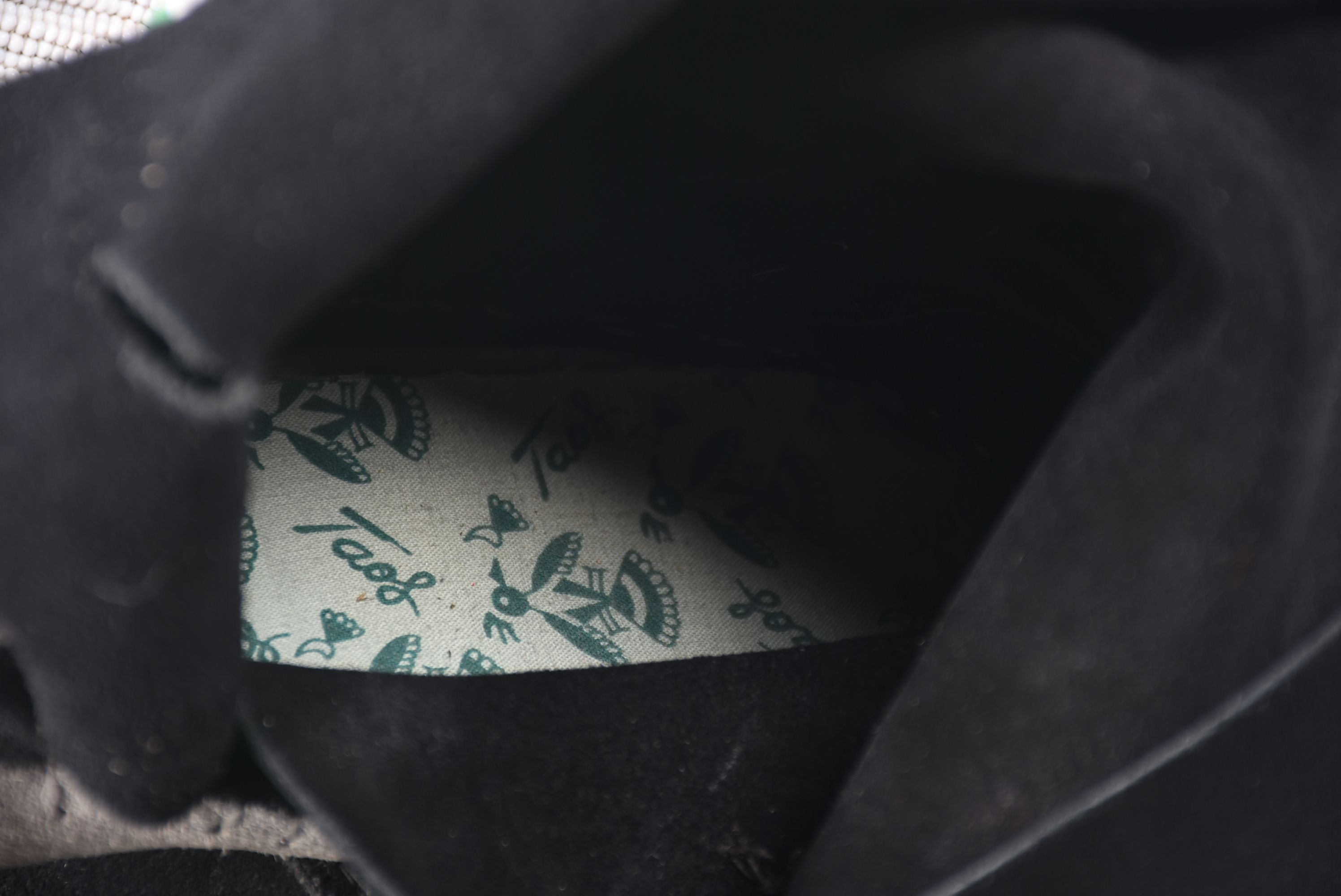 Vintage Black Suede Plains Style Moccasins