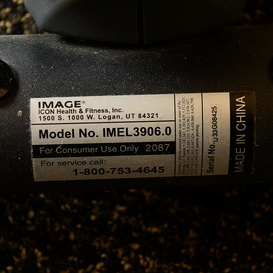 iFit Image 9.5 Elliptical Training Machine