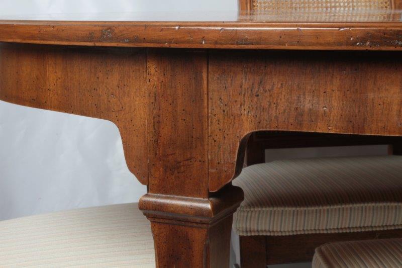 Tryon by Drexel Dining Table with Six Chairs