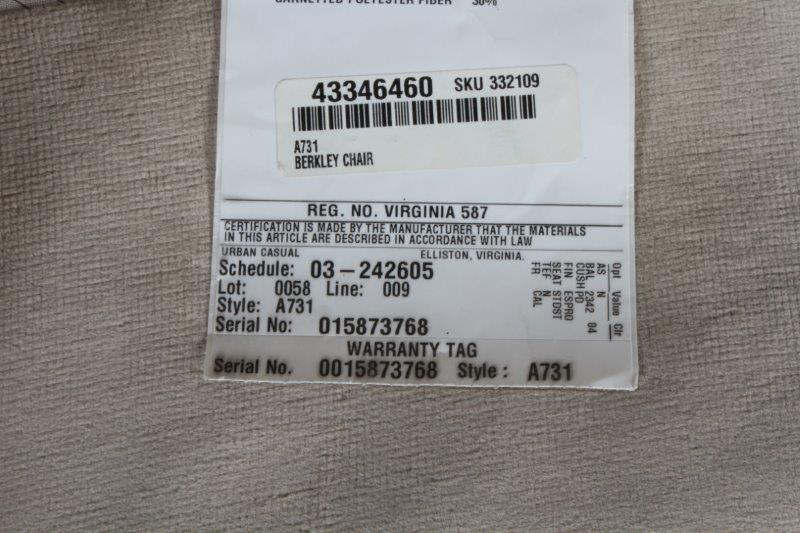 Kittles Urban Casual "Berkley" Chair