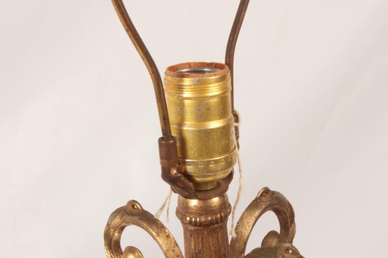 Vintage Opalescent Parlor Lamp