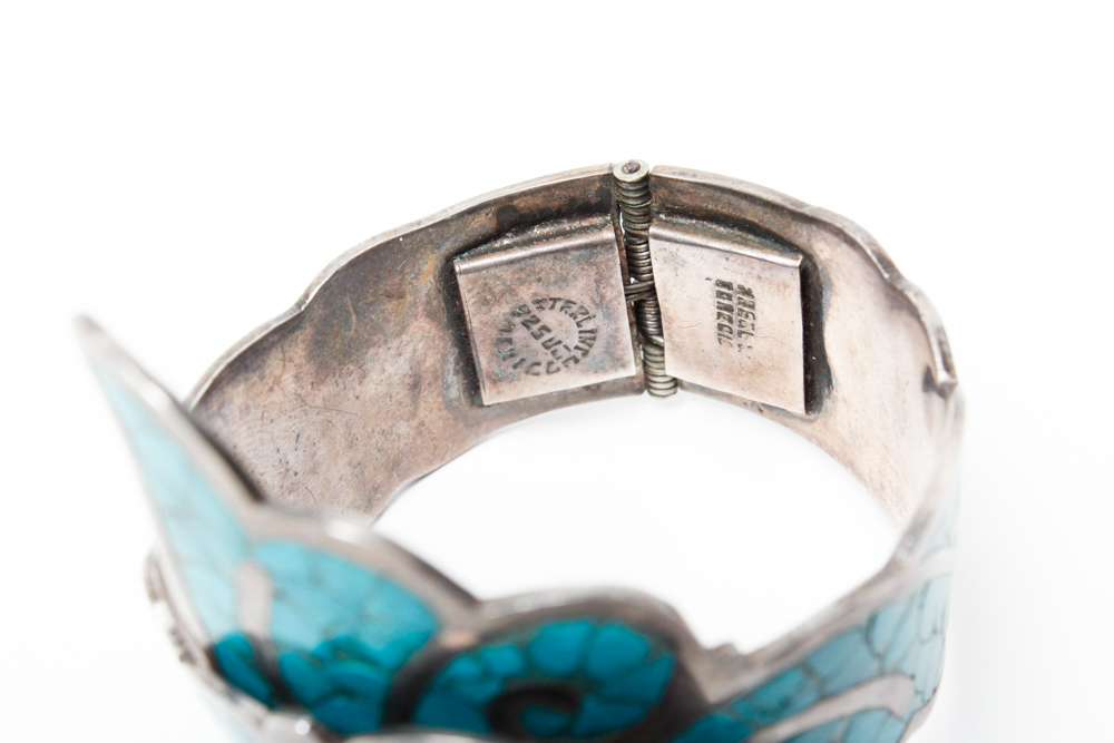 Sterling Silver and Turquoise Cuff Bracelet