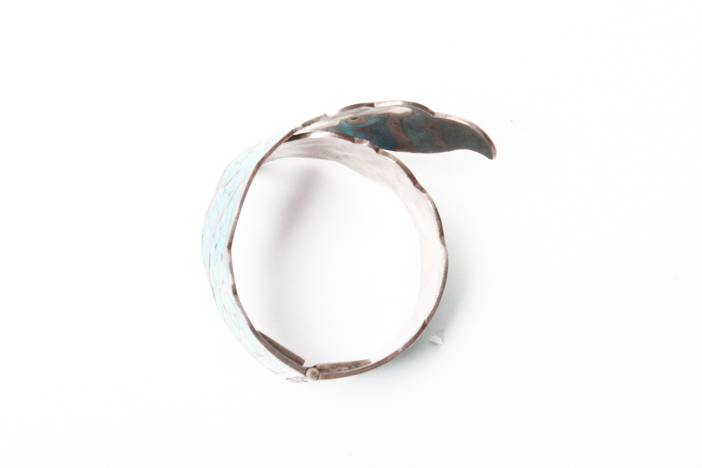 Sterling Silver and Turquoise Cuff Bracelet