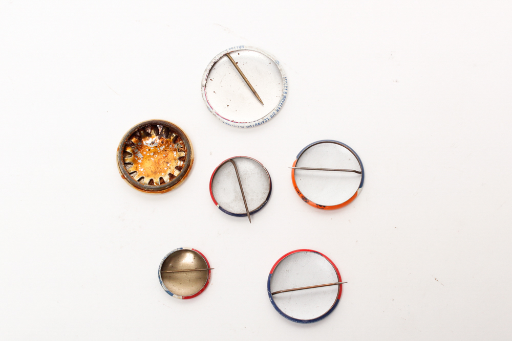 Collection of Vintage Political Campaign Buttons