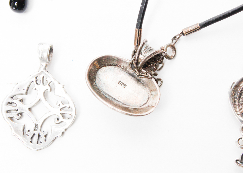 Collection of Vintage Sterling Silver Jewelry