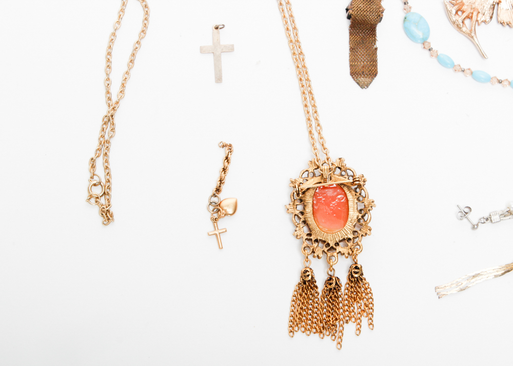 Collection of Vintage Costume Jewelry