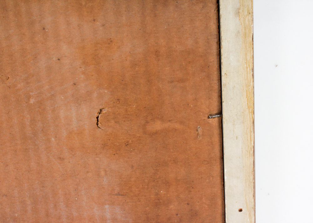 Original Signed Pastel Drawing on Paper "On The Rhine"