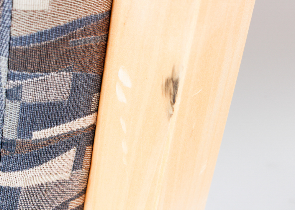 Pair of Vintage Upholstered Gunlocke Side Chairs