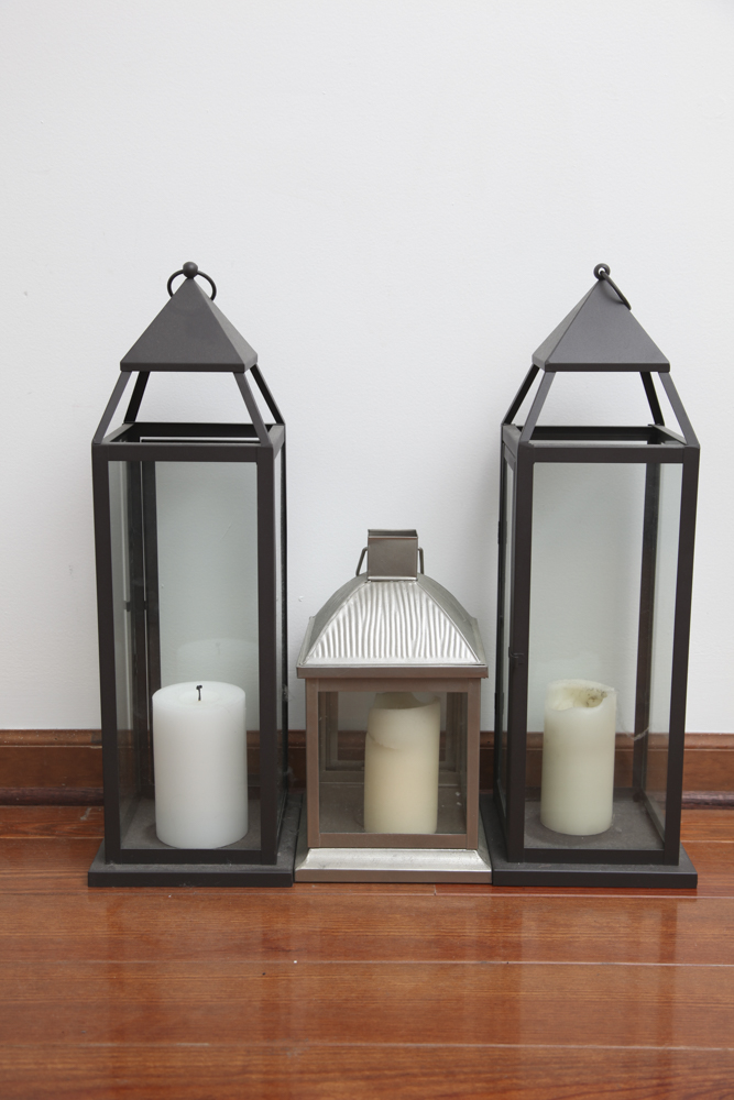 Three Decorative Lanterns