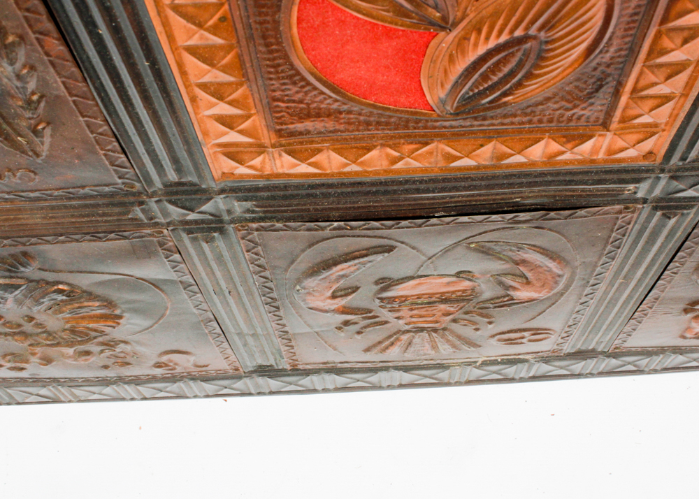 Vintage Astrological Metal Panel