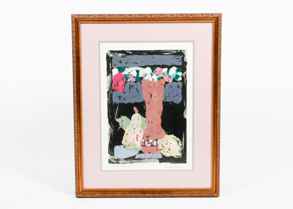 Anna Jaap Monoprint on Paper