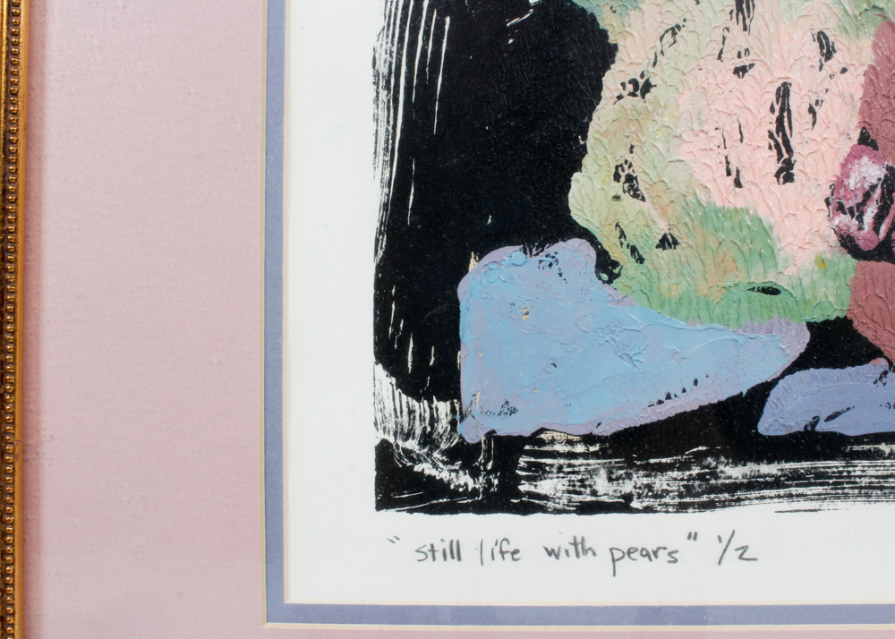 Anna Jaap Monoprint on Paper