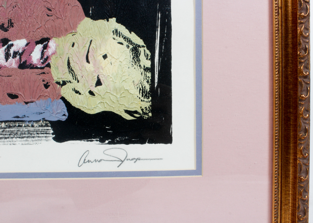 Anna Jaap Monoprint on Paper