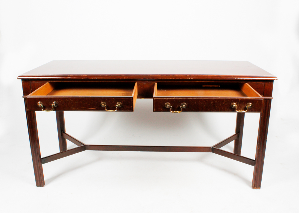 Large Walnut Side Table