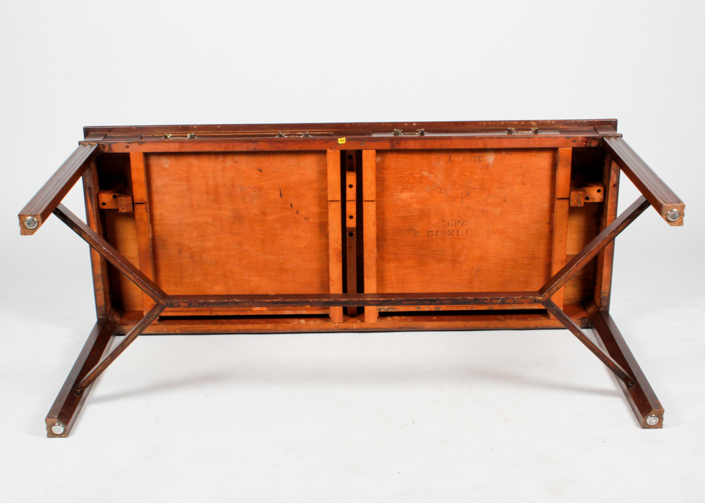 Large Walnut Side Table