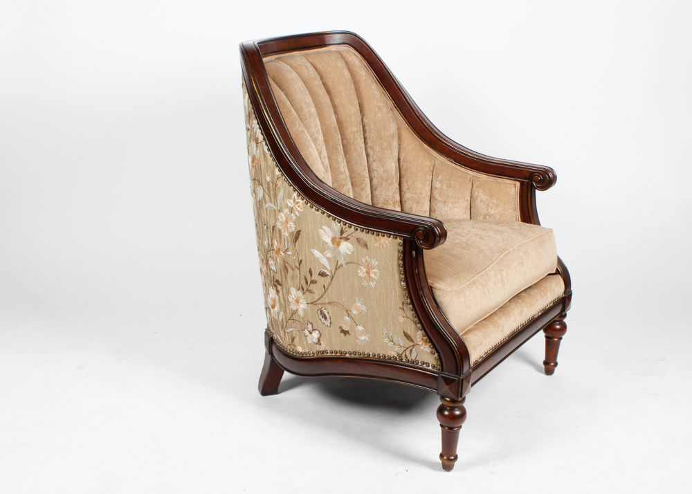 Vintage Velvet Lagoon Chair