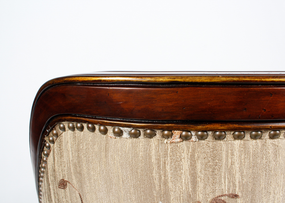 Vintage Velvet Lagoon Chair