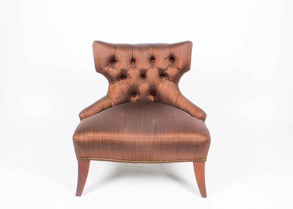 Copper-Tone Plantation Chair