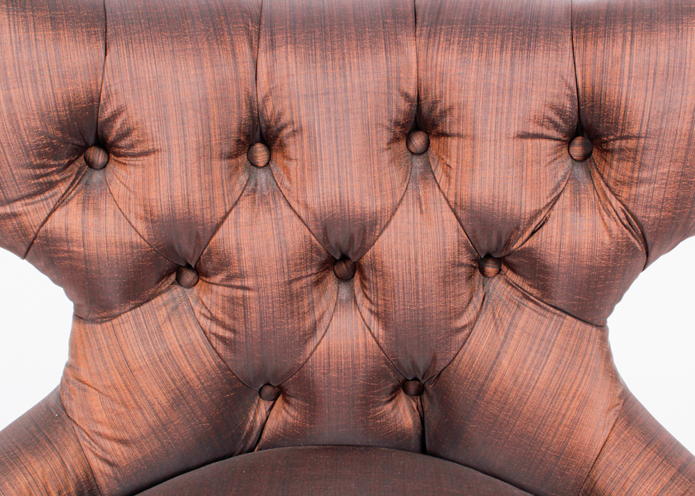 Copper-Tone Plantation Chair