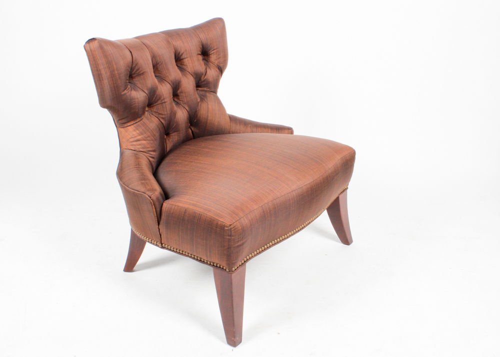 Copper-Tone Plantation Chair