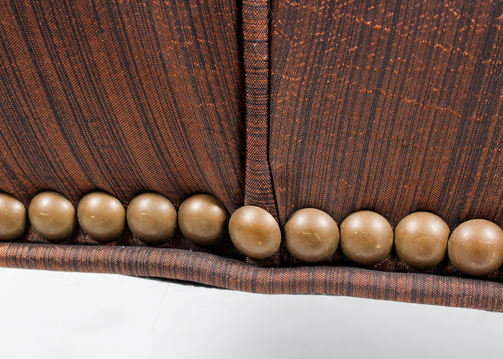 Copper-Tone Plantation Chair