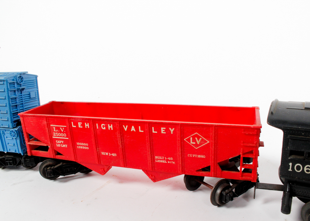 Collection of Vintage Lionel Toy Trains