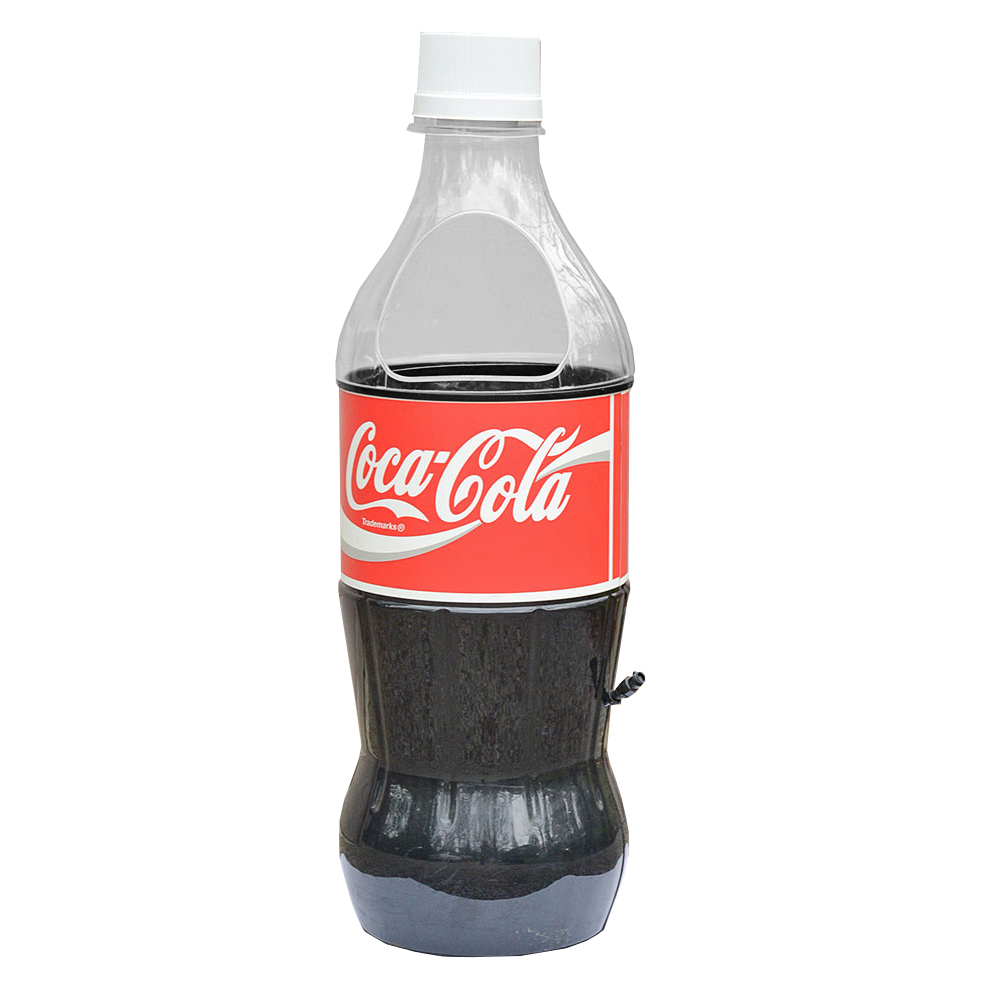Large Coca-Cola Bottle Cooler Display