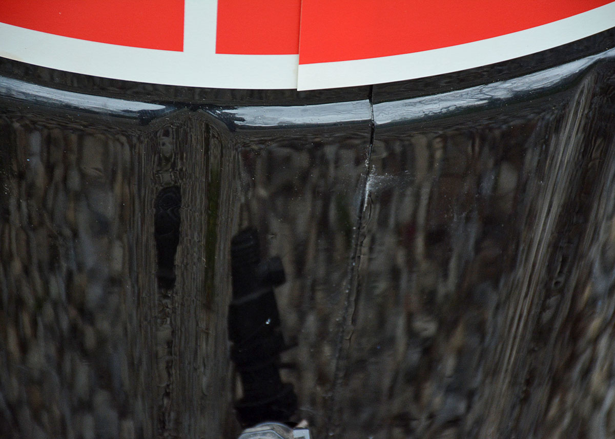 Large Coca-Cola Bottle Cooler Display