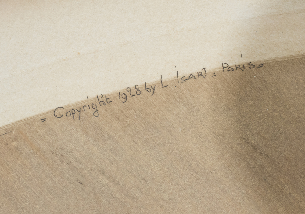 Signed Limited Edition Louis Icart "Love's Awakening" Framed Etching