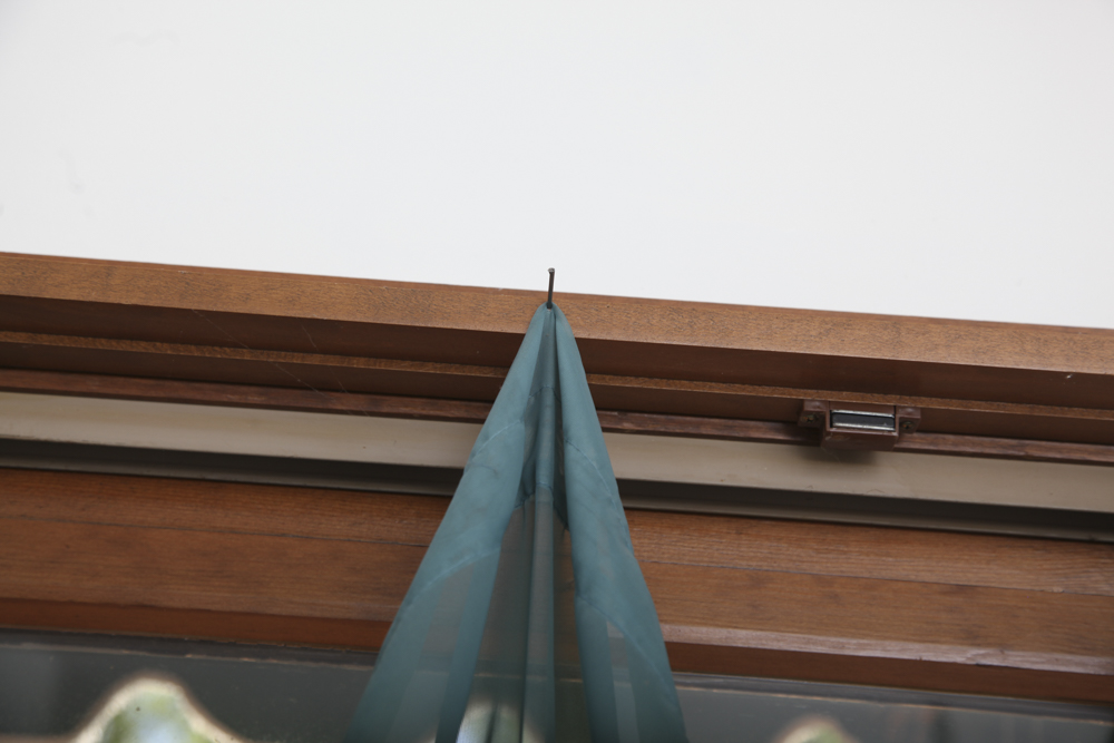 Sheer Turquoise Panel Curtains