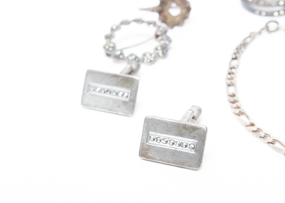 Collection of Sterling Silver Jewelry