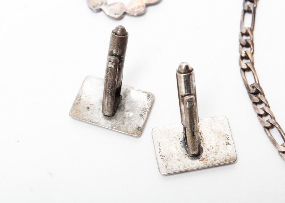 Collection of Sterling Silver Jewelry