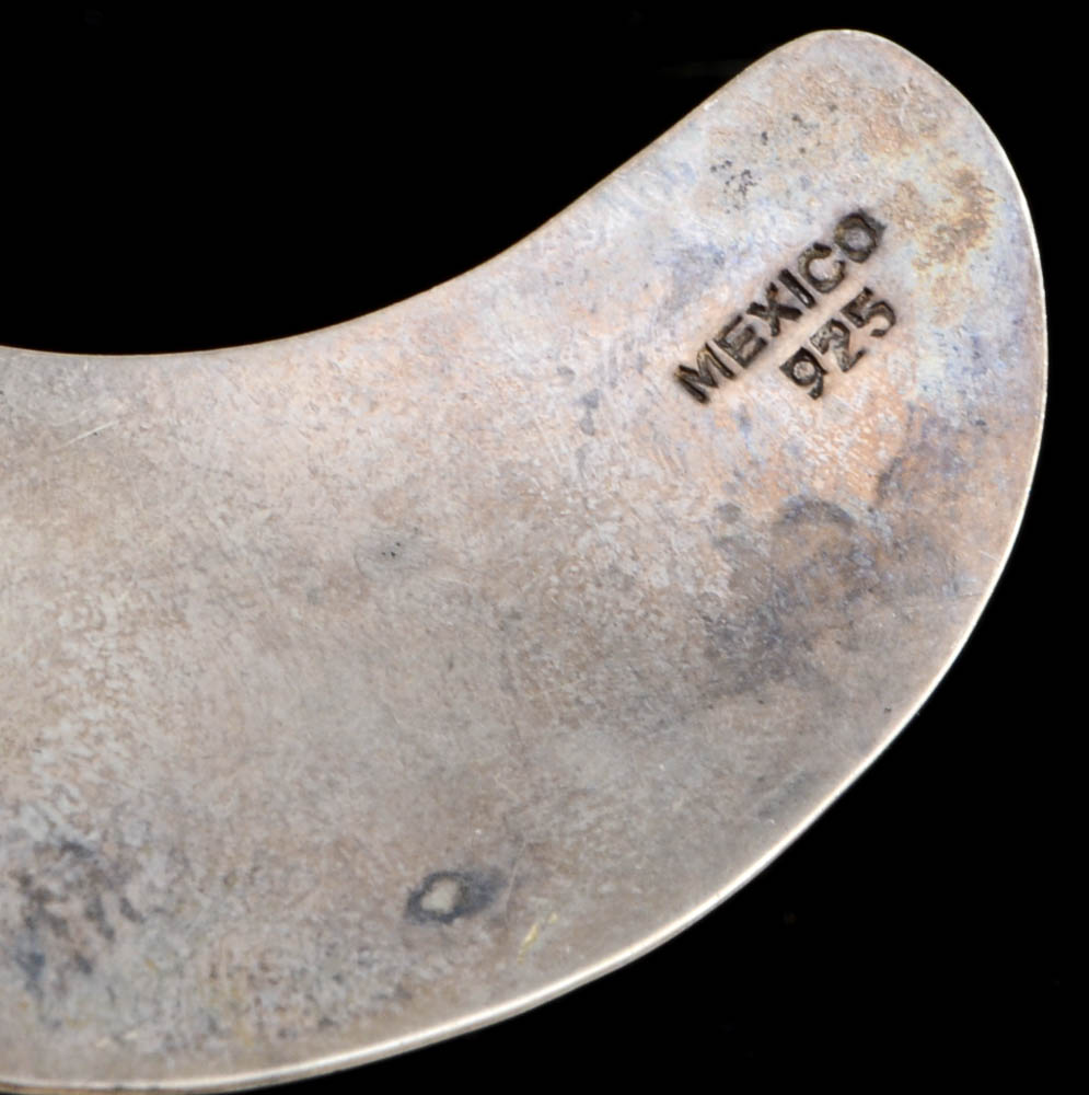 Two Sterling Silver Brooches