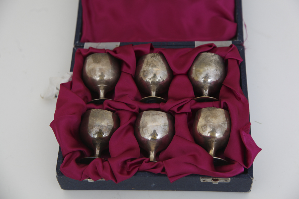 Silver Plated Miniature Cups