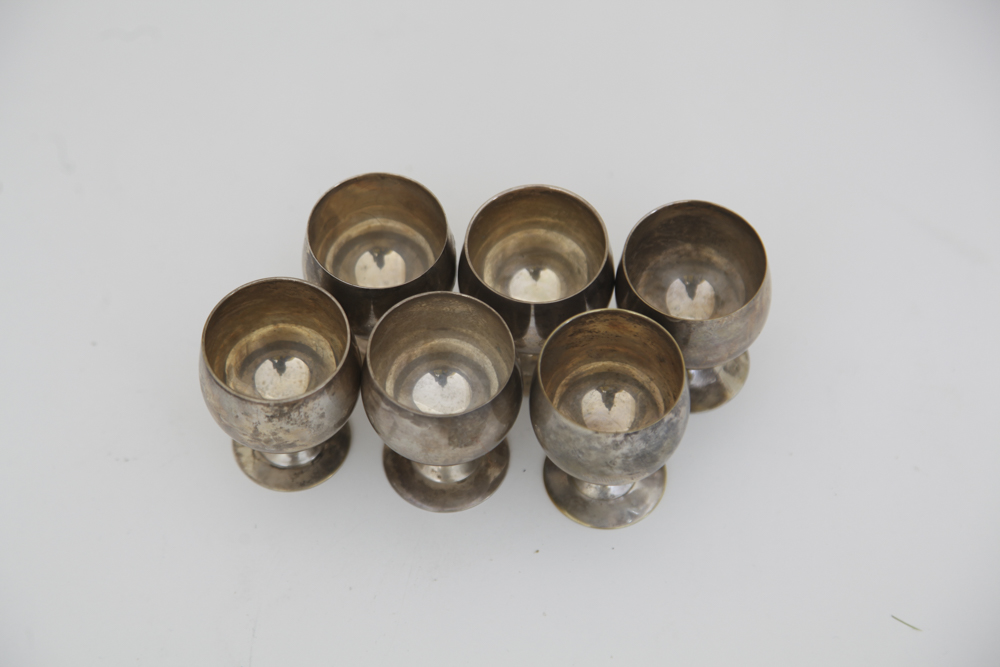 Silver Plated Miniature Cups