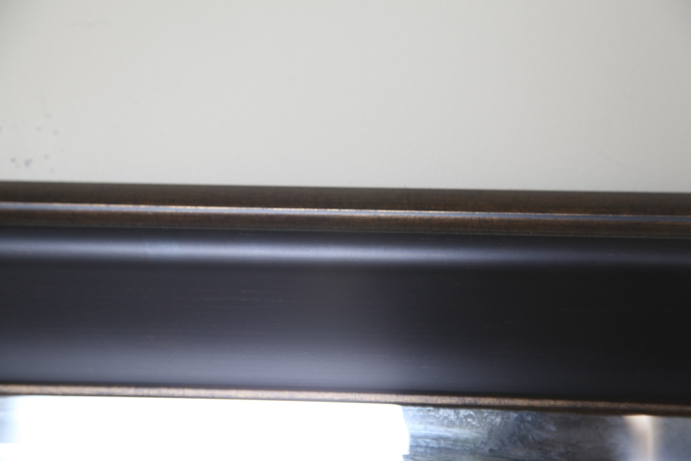 Pair of Rectangular Beveled Wall Mirrors