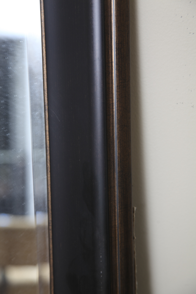 Pair of Rectangular Beveled Wall Mirrors