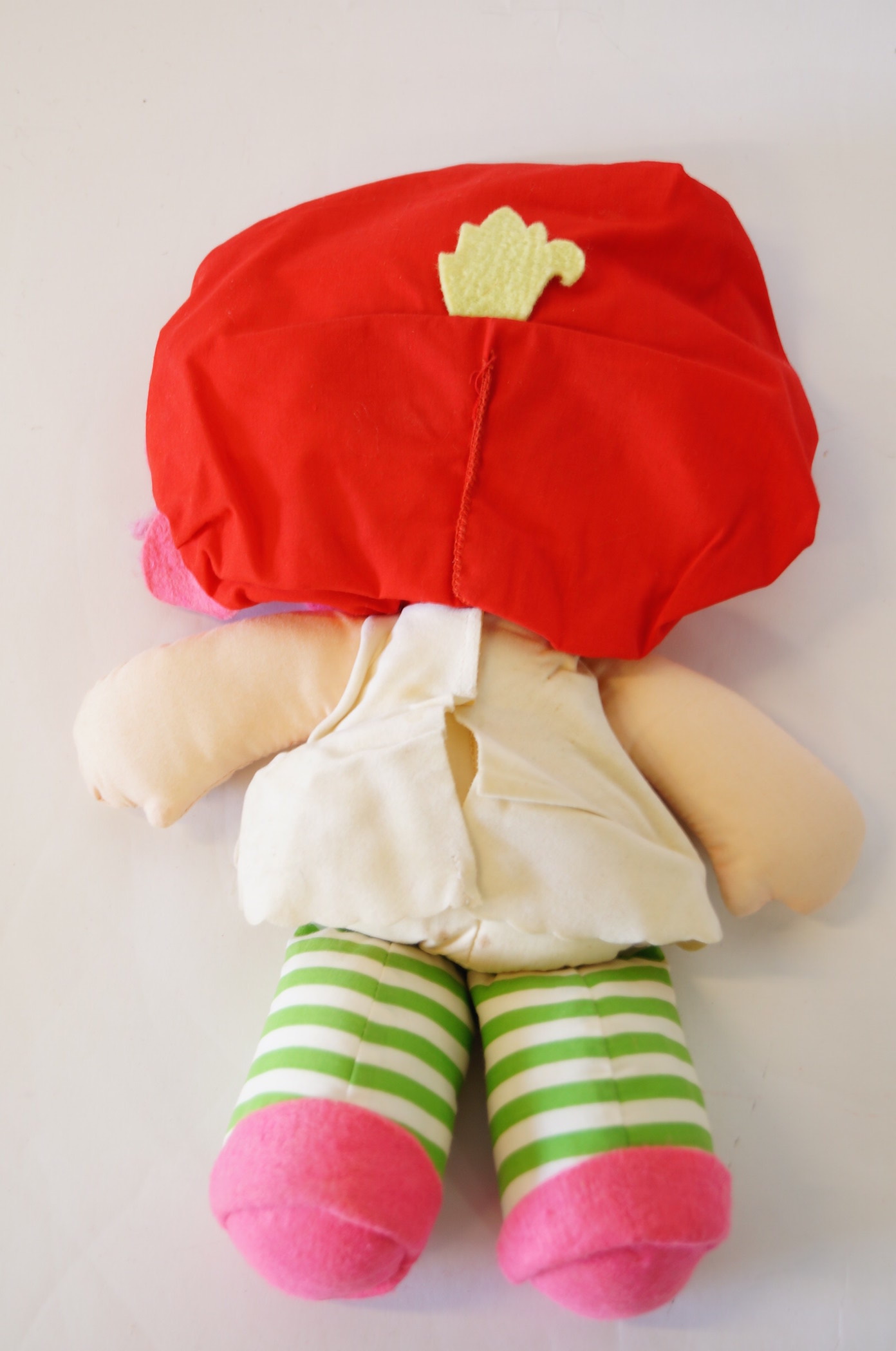 Three Vintage Soft Body Dolls with Yarn Hair