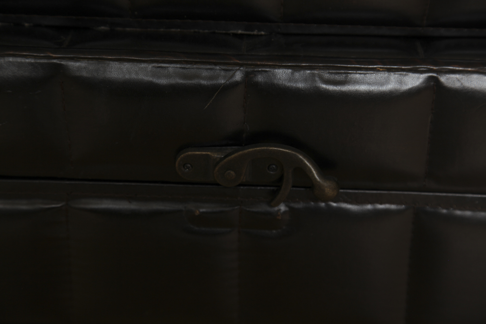 Leather-Textured Nesting Storage Chests