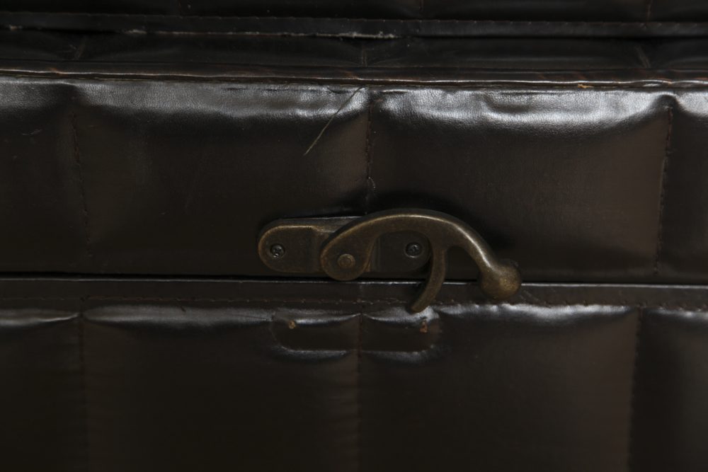Leather-Textured Nesting Storage Chests