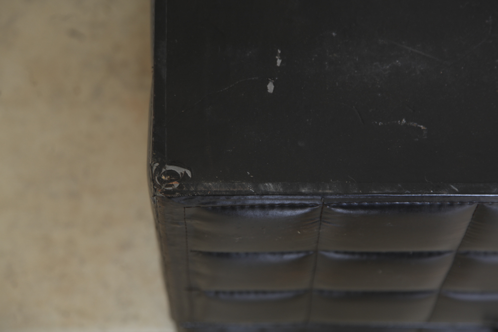 Leather-Textured Nesting Storage Chests